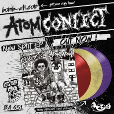 ATOM ATOM / DISCONFECT - Split 7" EP (different colors)