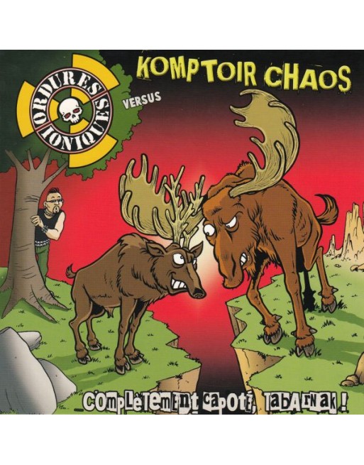 LES ORDURES IONIQUES / KOMPTOIR CHAOS - Split EP