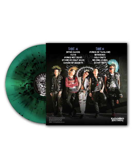 CHAOS OF SOCIETY - Bangkok Disorder - LP (different colors available)