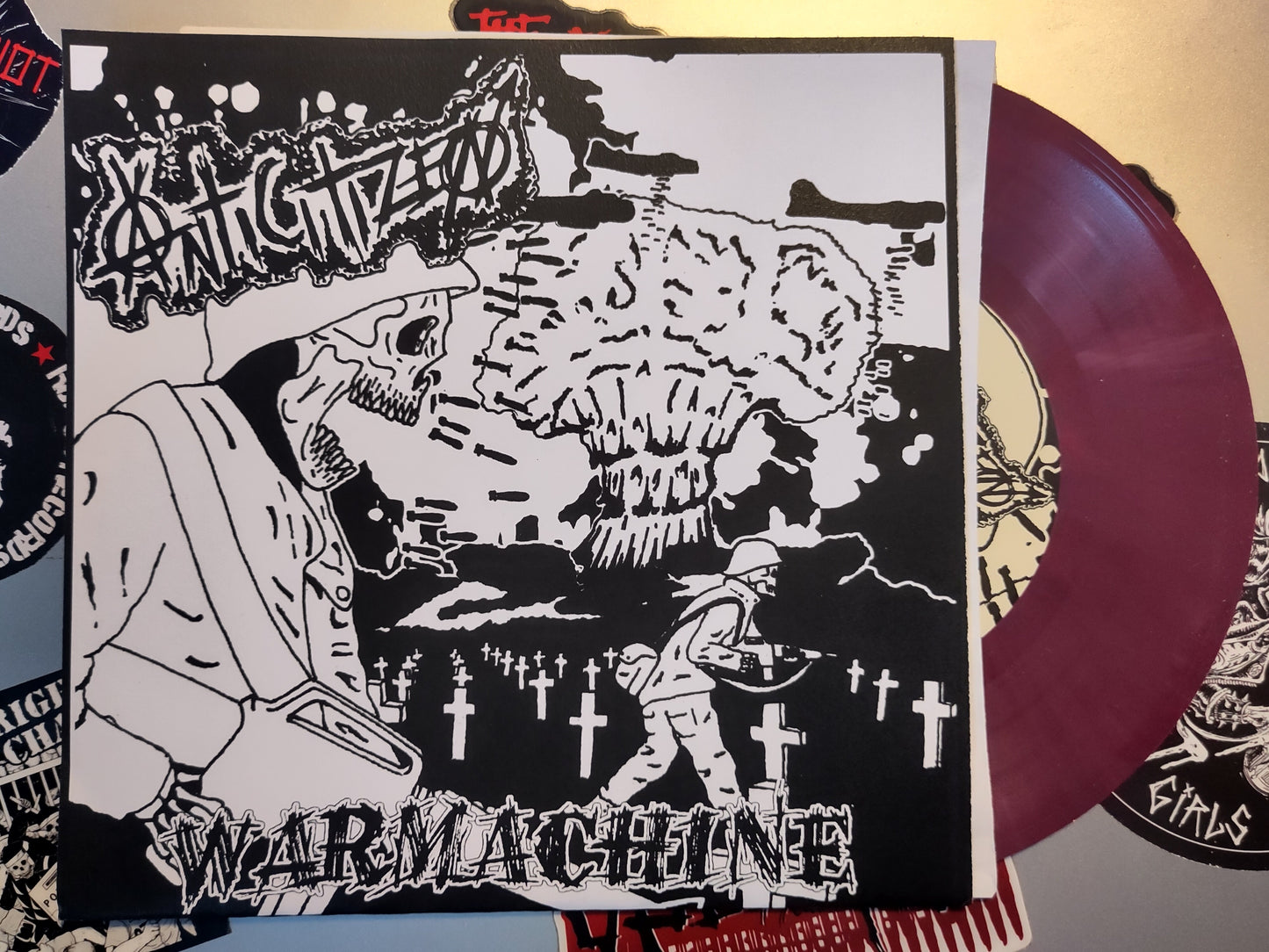 Anticitizen - Warmachine - lim. violet vinyl - EP