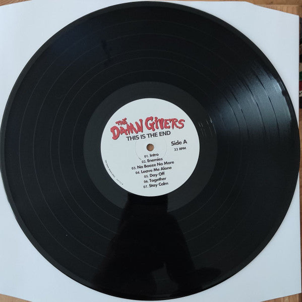 The Damn Givers – This is the End - lim. black LP