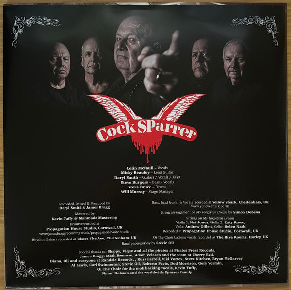 Cock Sparrer – Hand On Heart - Limited Edition, Milky Clear - LP