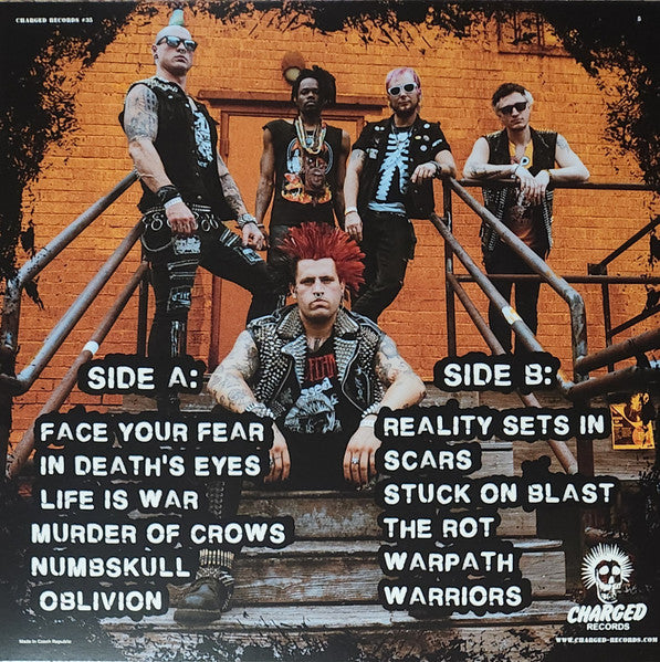 Rotten Stitches - Above the Ashes - lim. 170 Panama Canal LP (Charged Records)