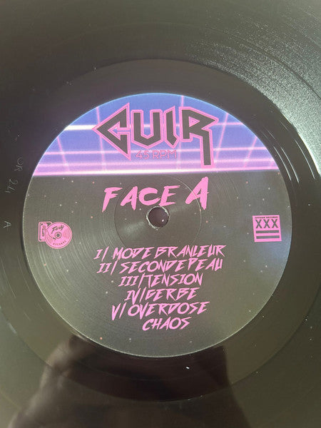 Cuir - Single demo - black LP