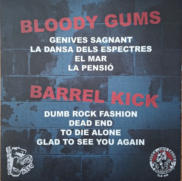 Bloody Gums / Barrel Kick - Split LP