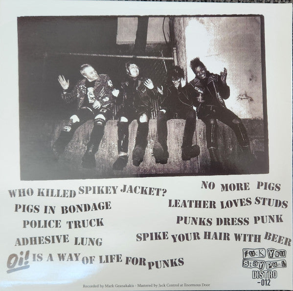 Who Killed Spikey Jacket? – S/T - lim. clear blue edition - LP