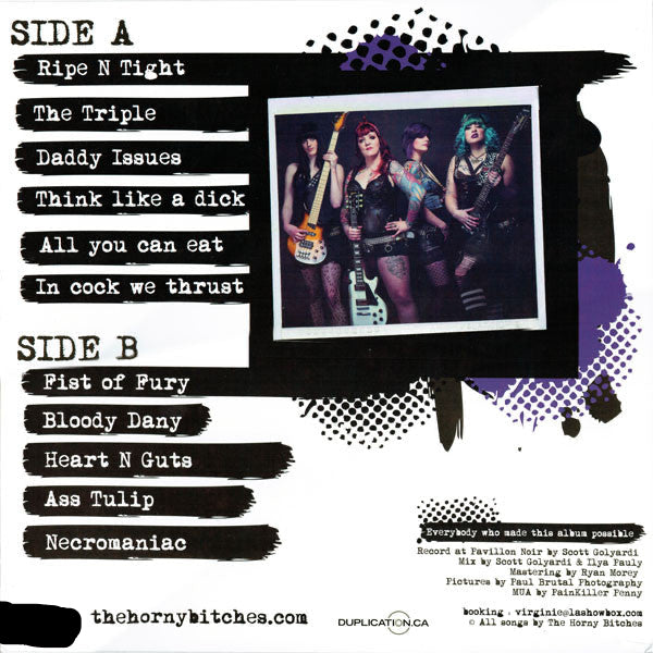 The Horny Bitches – Heart N Guts - LP