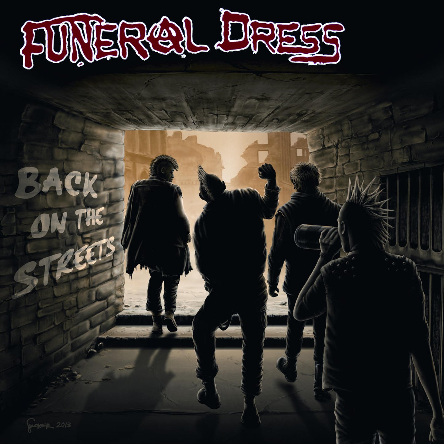 Funeral Dress - Back on the Streets lim.100pcs.red - EP