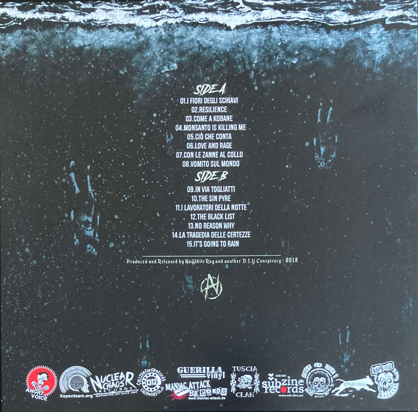 NoWhiteRag – Resilience - LP - incl. poster, lyrics-book & download code
