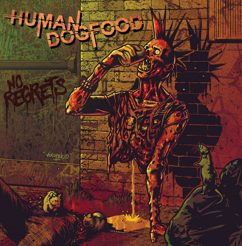 Human Dogfood – No Regrets - yellow LP
