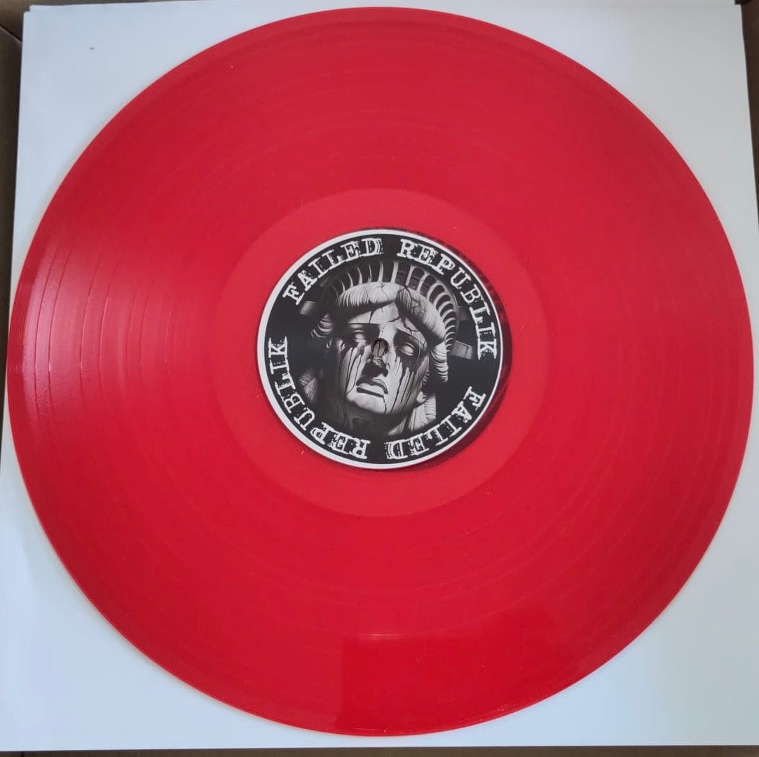 Failed Republik - Beyond Repair? - LP - lim. 100 red transparent + Bundle with T-Shirt