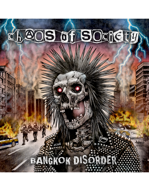 CHAOS OF SOCIETY - Bangkok Disorder - LP (different colors available)
