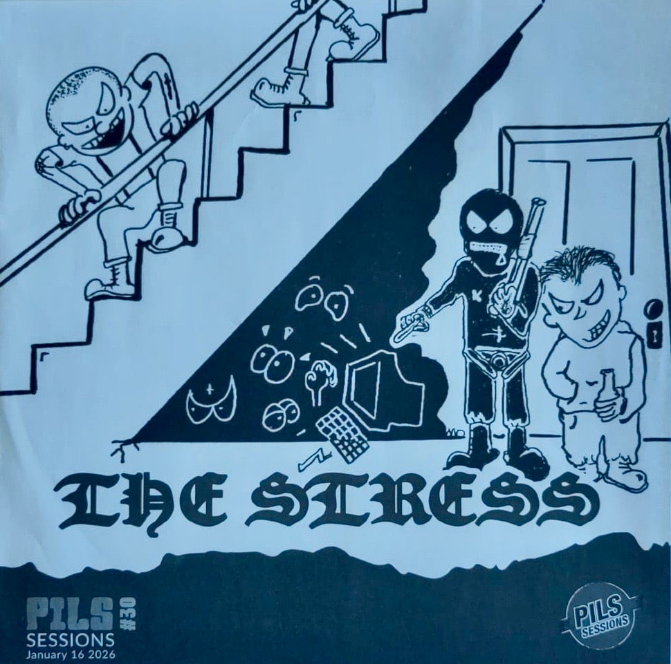 The Stress – Pils Sessions #30 - lim. 55 Lathe Cut 10" clear vinyl