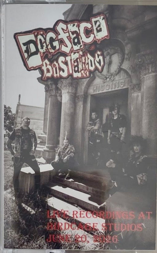 Dogeface Bastards - Live Recordings at Birdcage Studios - Tape - white & gold