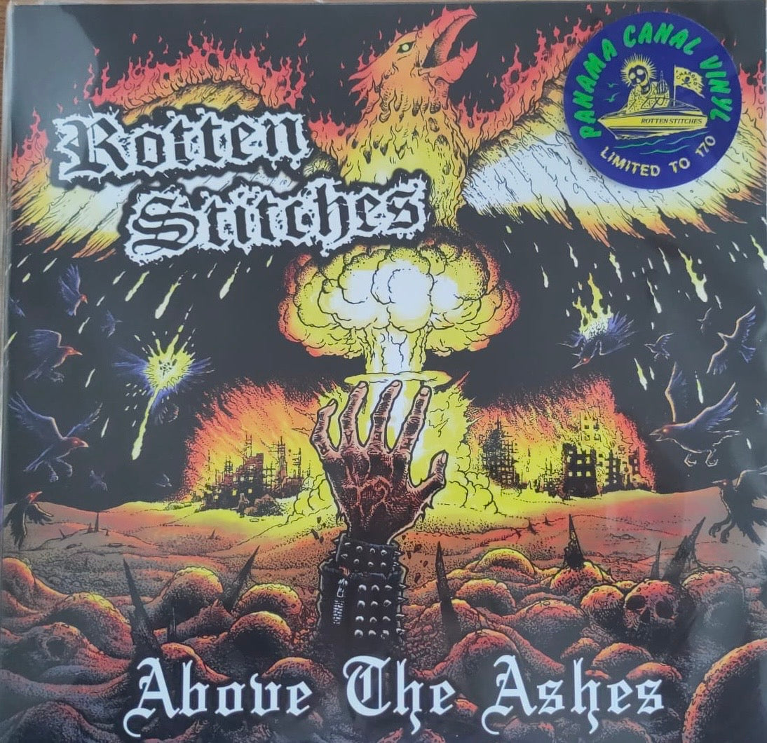 Rotten Stitches - Above the Ashes - lim. 170 Panama Canal LP (Charged Records)