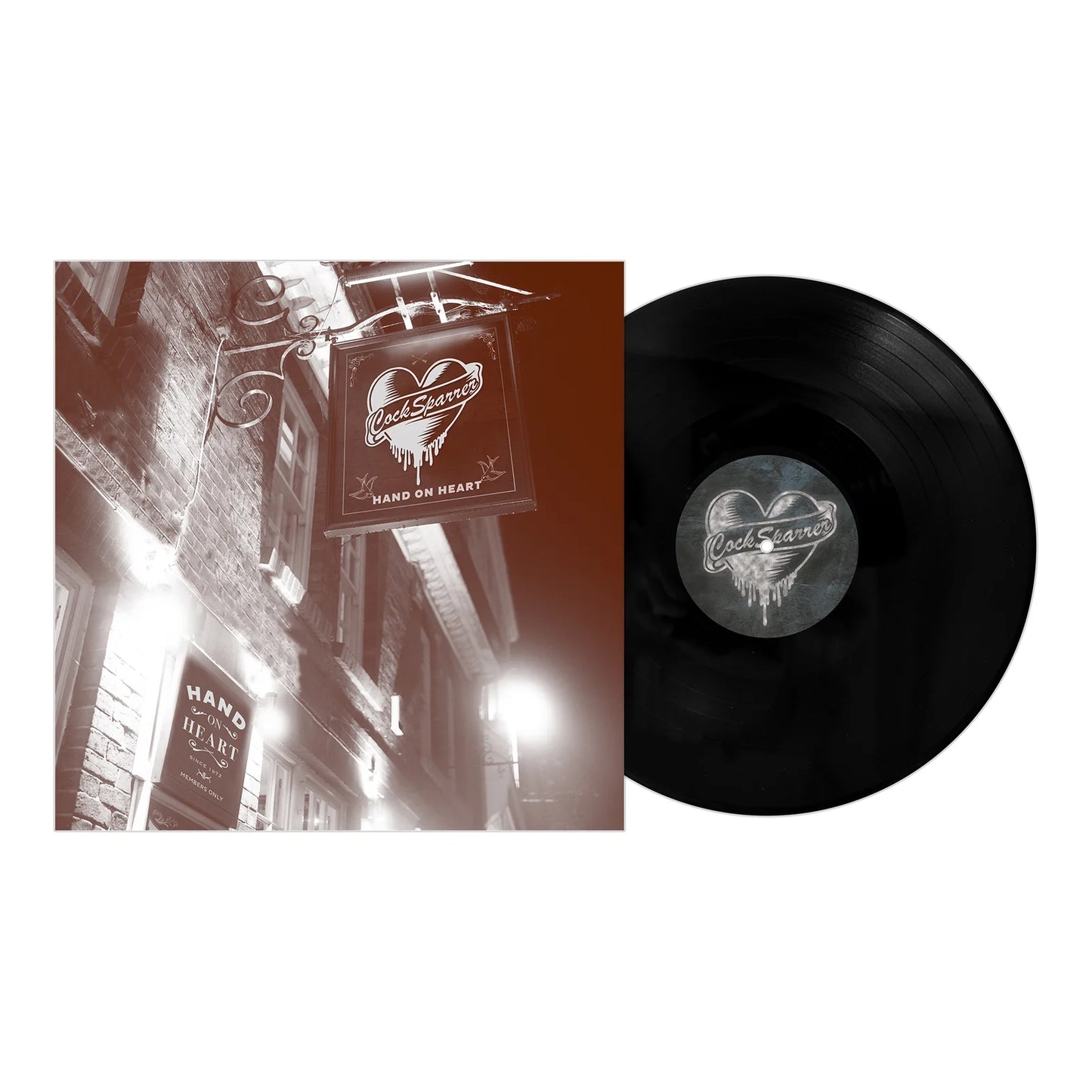 Cock Sparrer – Hand On Heart - Limited Edition, Milky Clear - LP