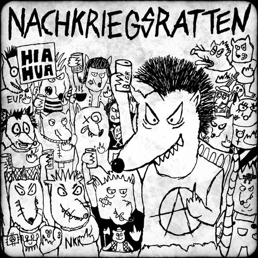 NACHKRIEGSRATTEN - Hia Hua - black LP