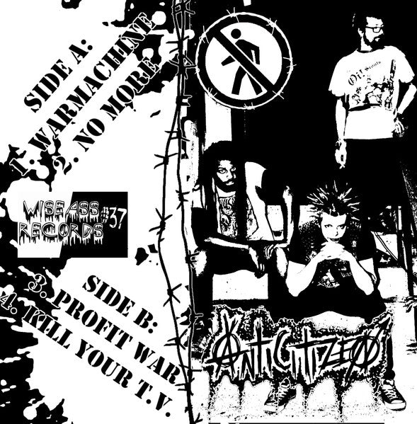 Anticitizen - Warmachine - lim. violet vinyl - EP