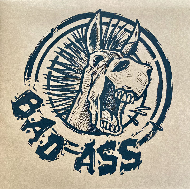 Bad Ass - same - lim. coloured 100 LP with silkscreen-printed cover