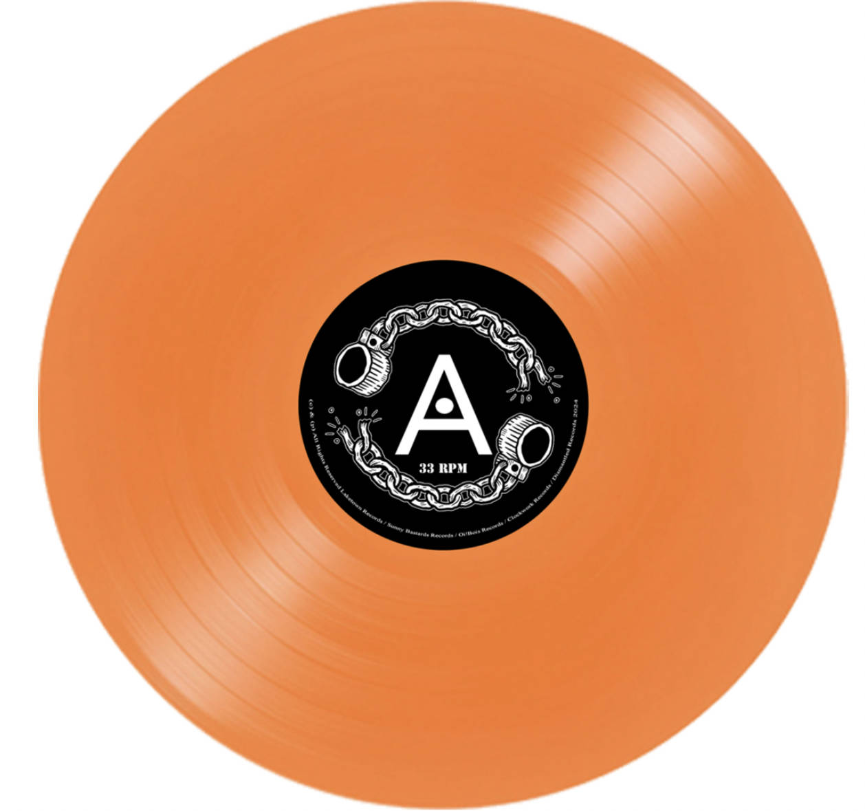 BROKEN CUFFS - S/T - LP - lim. 150 orange