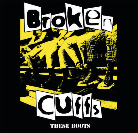 Brocken Cuffs - These Boots - LP - lim. colored vinyl with silkprinted B-side