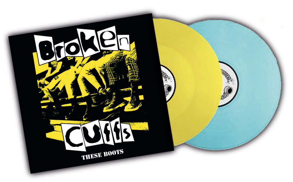 Brocken Cuffs - These Boots - LP - lim. colored vinyl with silkprinted B-side
