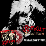 Revolt - Out for Blood - clear/red splatter 10"