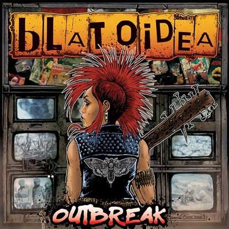 BLATOIDEA - Outbreak - LP (Red & Yellow Splatter)