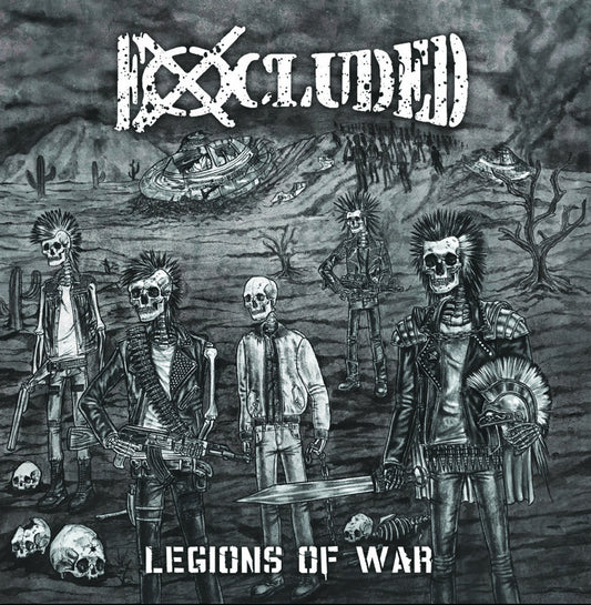 Excluded - Legions Of War - lim. grey LP