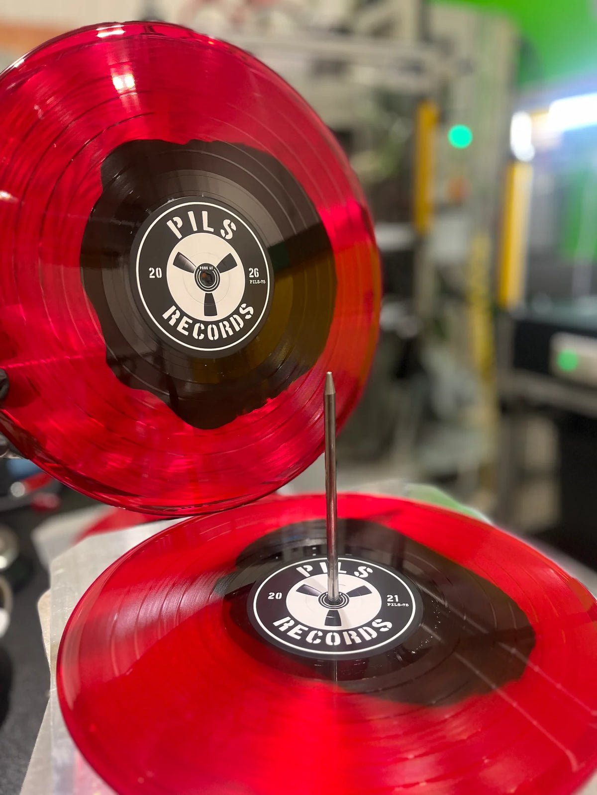 Pils Records - 5th Anniversary Compilation - lim. red with black spot  LP