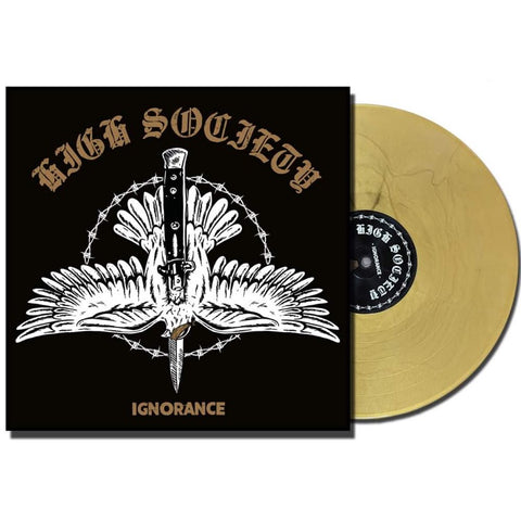 High Society - Ignorance - 12" LP - gold/black