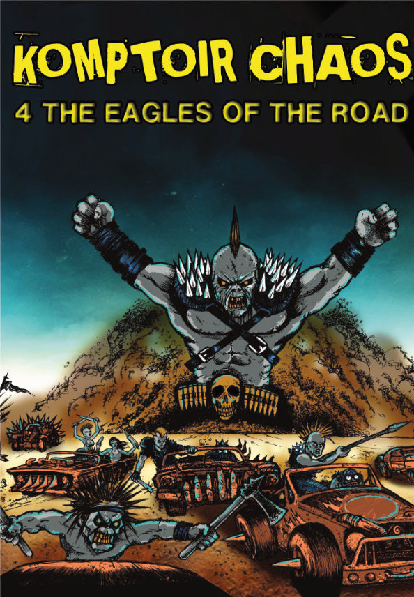 Komptoir Chaos -4 the Eagles of the Road - lim. 77 Tape incl. Patch and 2 Buttons