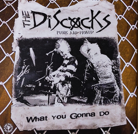Discocks/The Last Survivers/Smallspeaker - orange/blue Split 7"