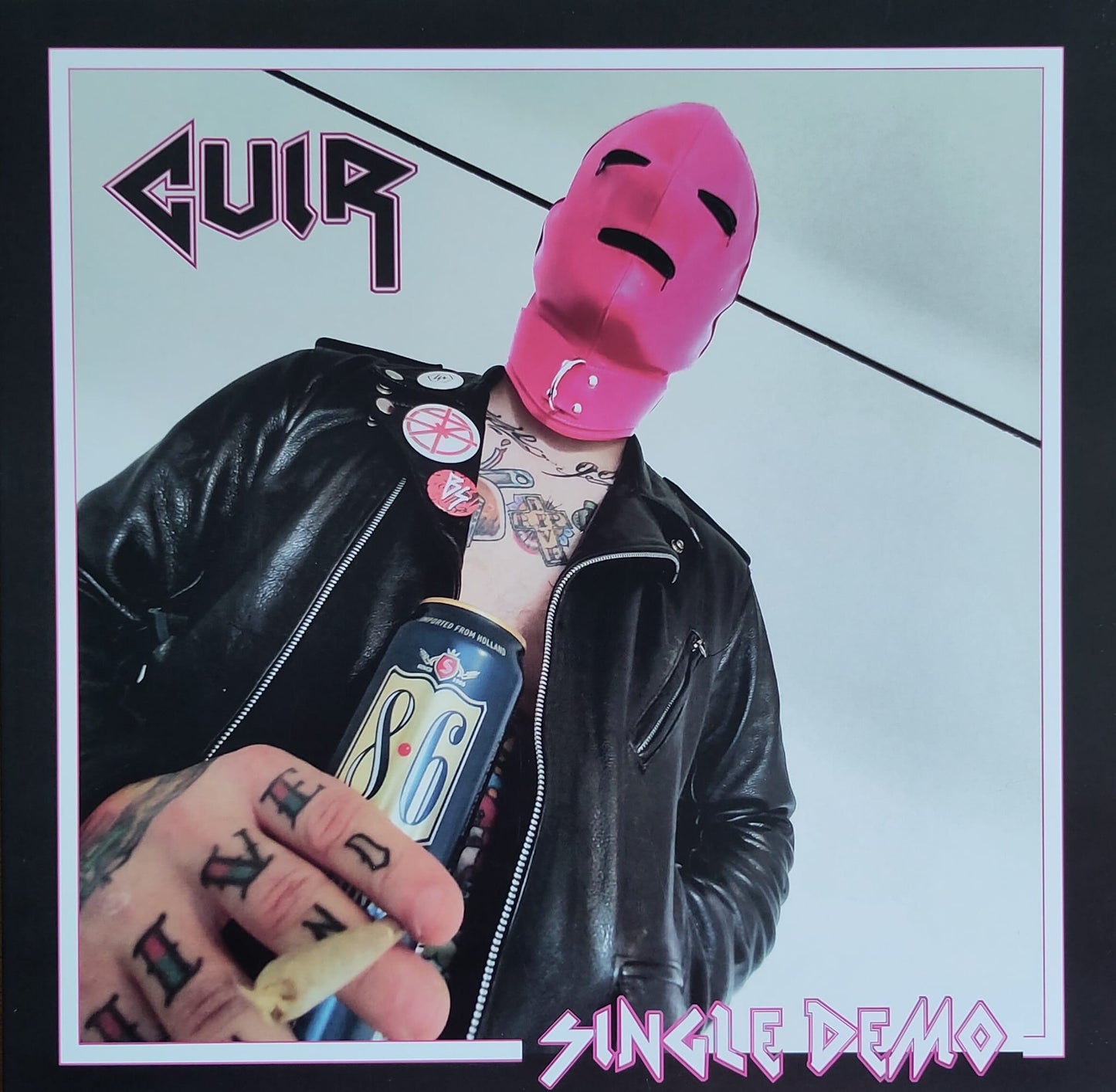 Cuir - Single demo - black LP