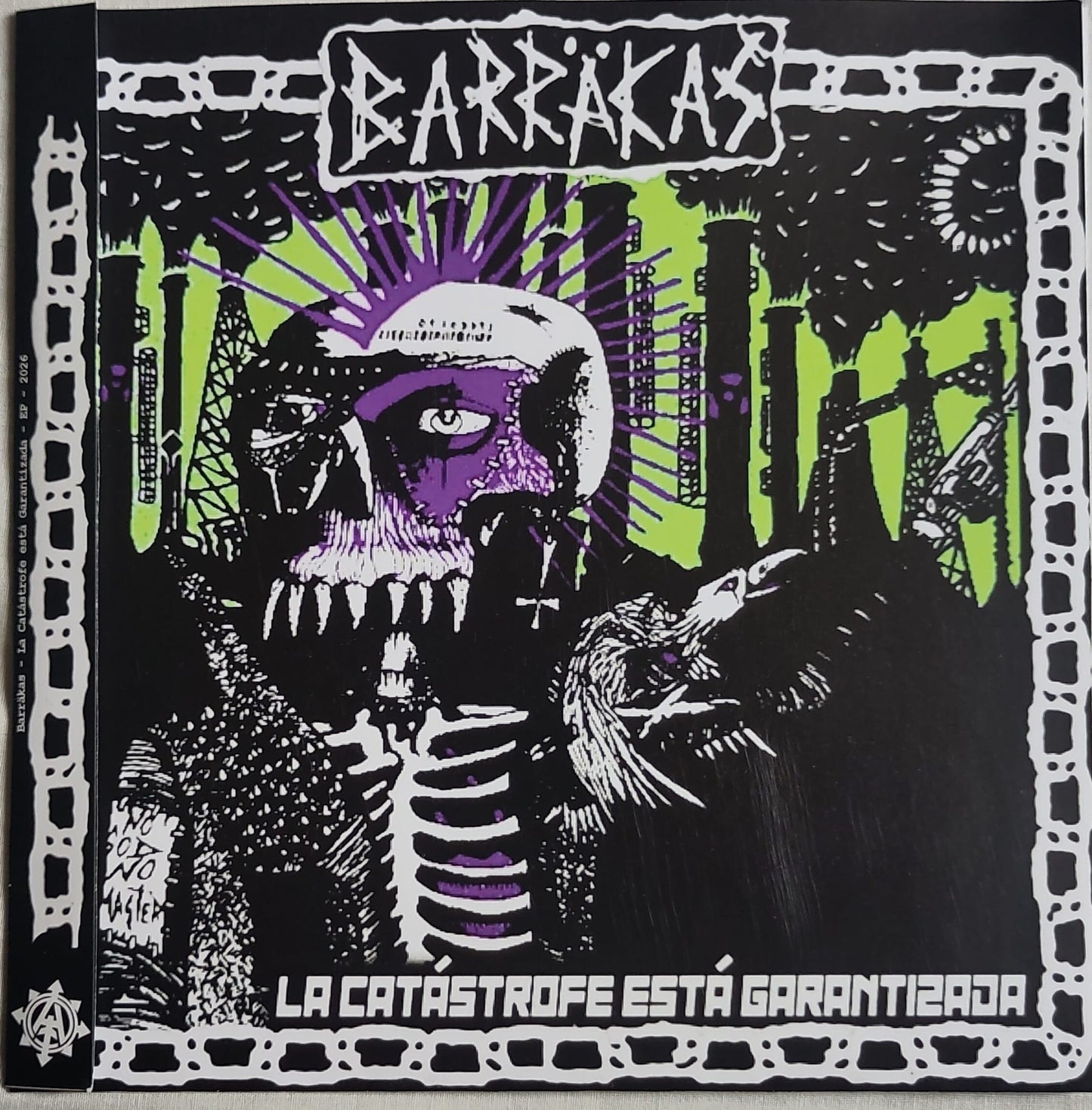 Barräkas – La Catástrofe está Garantizada – 7″ Vinyl EP