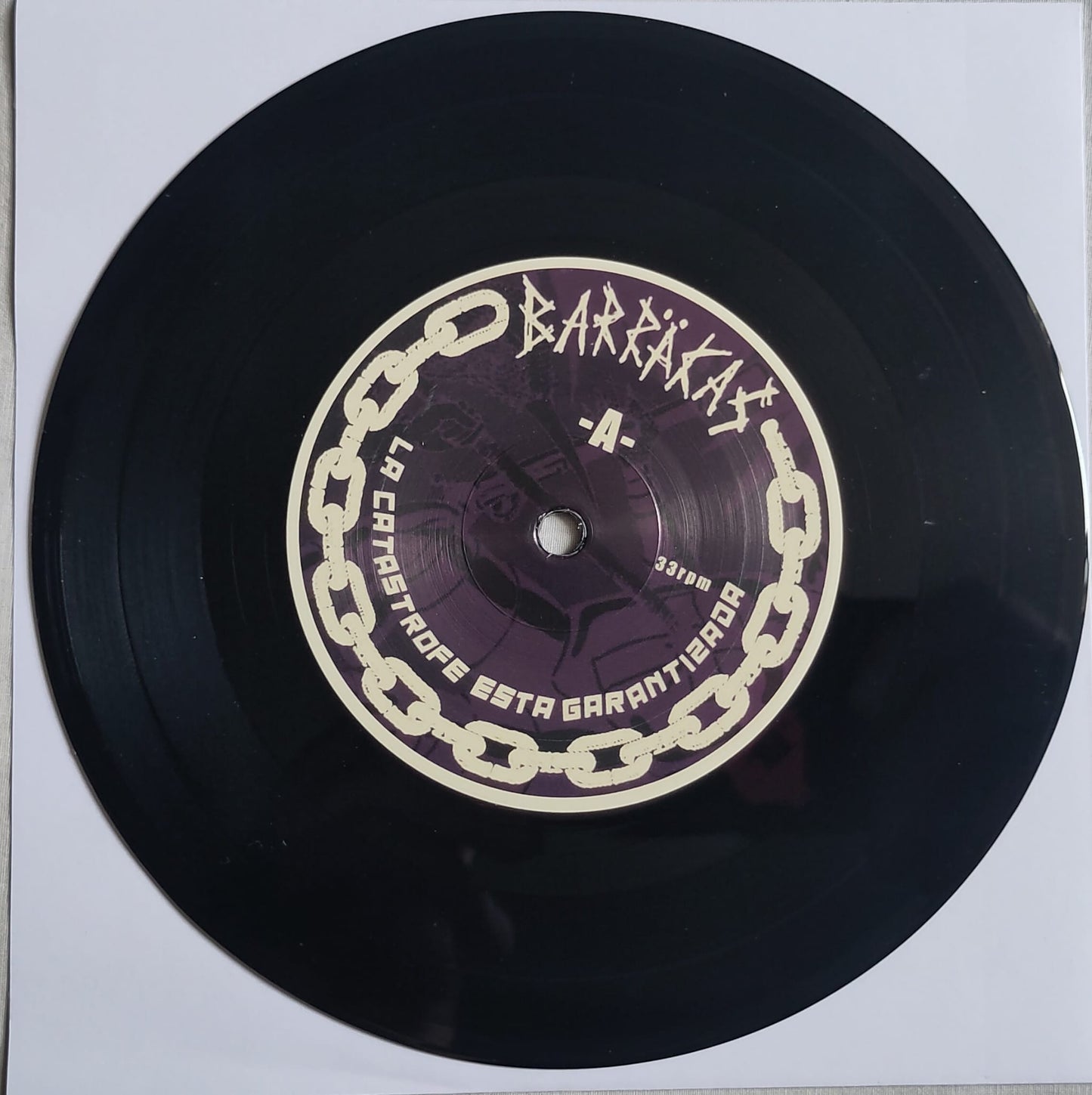Barräkas – La Catástrofe está Garantizada – 7″ Vinyl EP