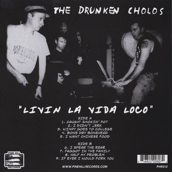 The Drunken Cholos - Livin La Vida Loca (The Queers) - lim. 100 green EP