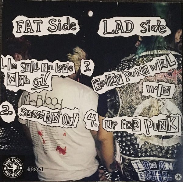 Police Shit - Punk and Proud - black EP