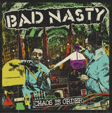 Bad Nasty - Chaos is Order -  Clear splattered Yellow & Green - LP