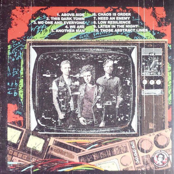 Bad Nasty - Chaos is Order -  Clear splattered Yellow & Green - LP