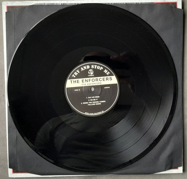 The Enforcers - Same - black LP