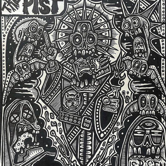 The Pist - Is Risen (2nd press yellow) - LP