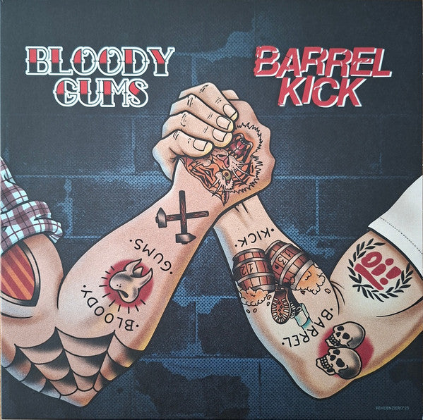 Bloody Gums / Barrel Kick - Split LP