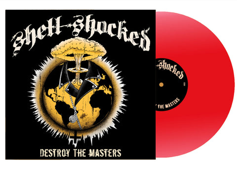 Shell-Shocked - DESTROY THE MASTERS (2023) - 12" LP - red-transparent