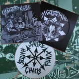 Unwanted Noise -  Tonight We Die - LP - lim. 222 white/dark green screen-printed  B-Side