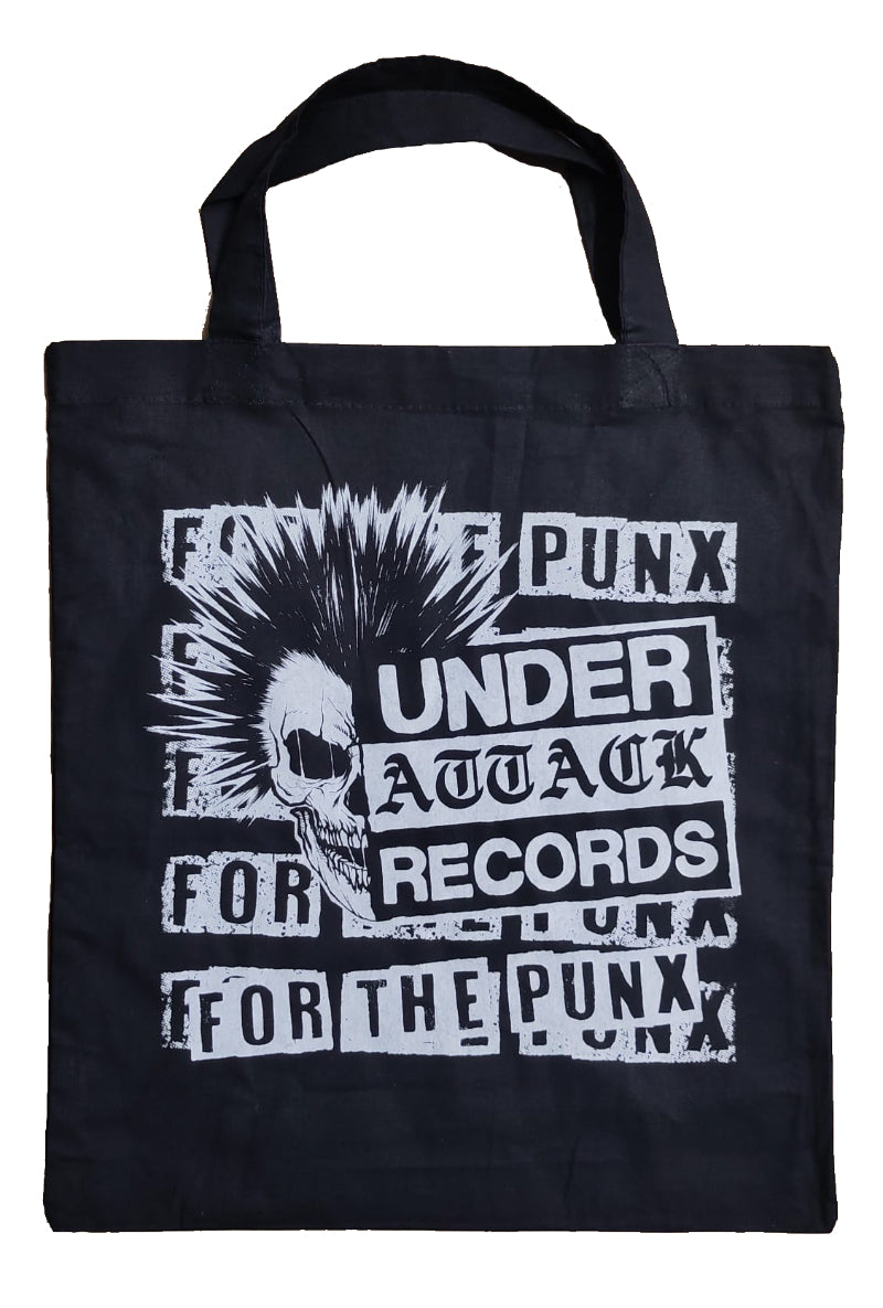 Cotton Bag - Under Attack Records - black