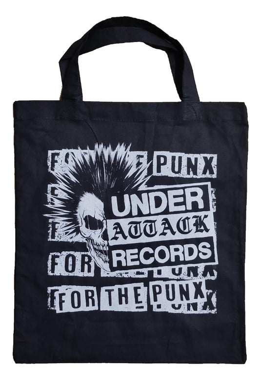 Cotton Bag - Under Attack Records - black