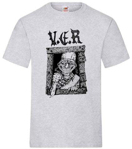 V.E.R - Knife - Heather Grey -  T-Shirt