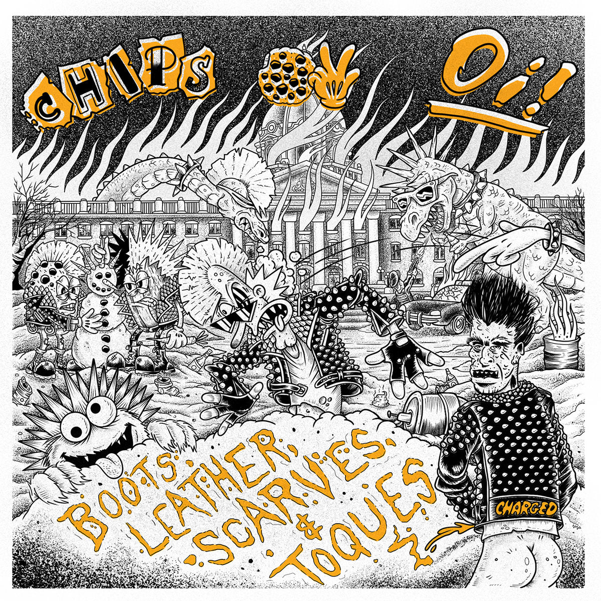 Chips Ov Oi – Boots, Leather, Scarves & Toques - LP (different colours)