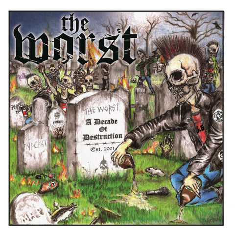 The Worst - A Decade of Destruction / EP 2006 - TAPE